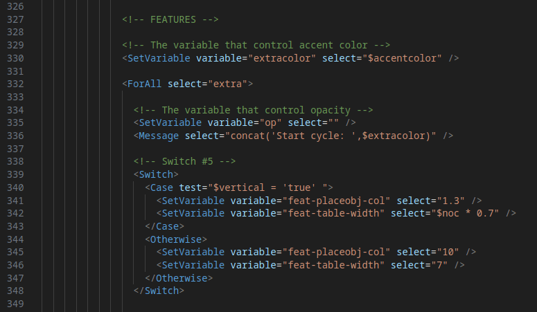 Screenshot of the real AGL code; additional module can be created upon request.