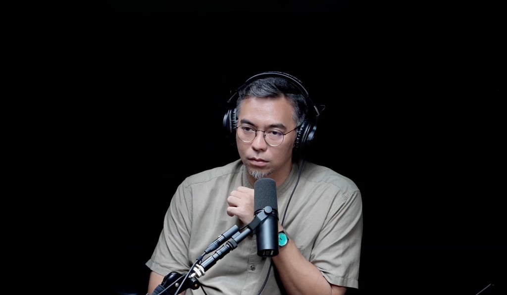 Reza Amirul of Iluminar, co-hosting an episode of Proxemics at White Wood Studio
