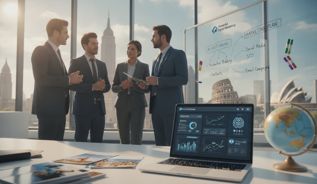 how can ai reduce marketing costs for travel businesses