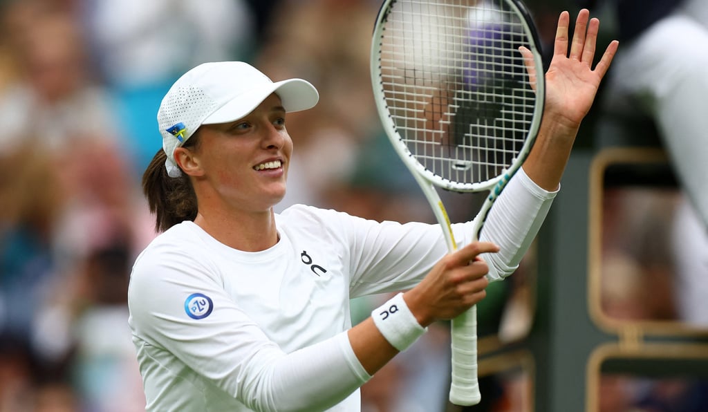 Iga Swiatek in Wimbledon