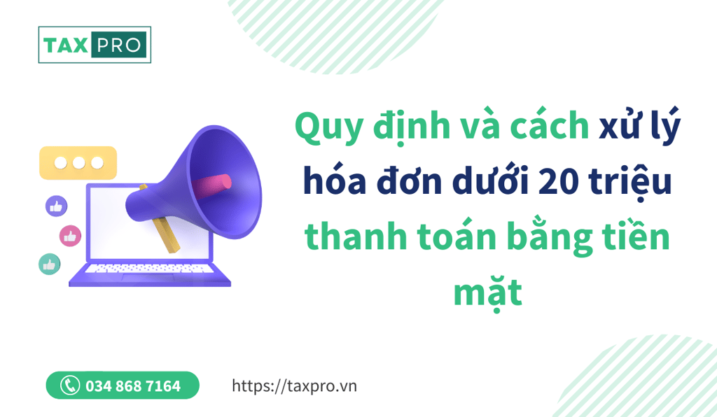 hoa don duoi 20 trieu