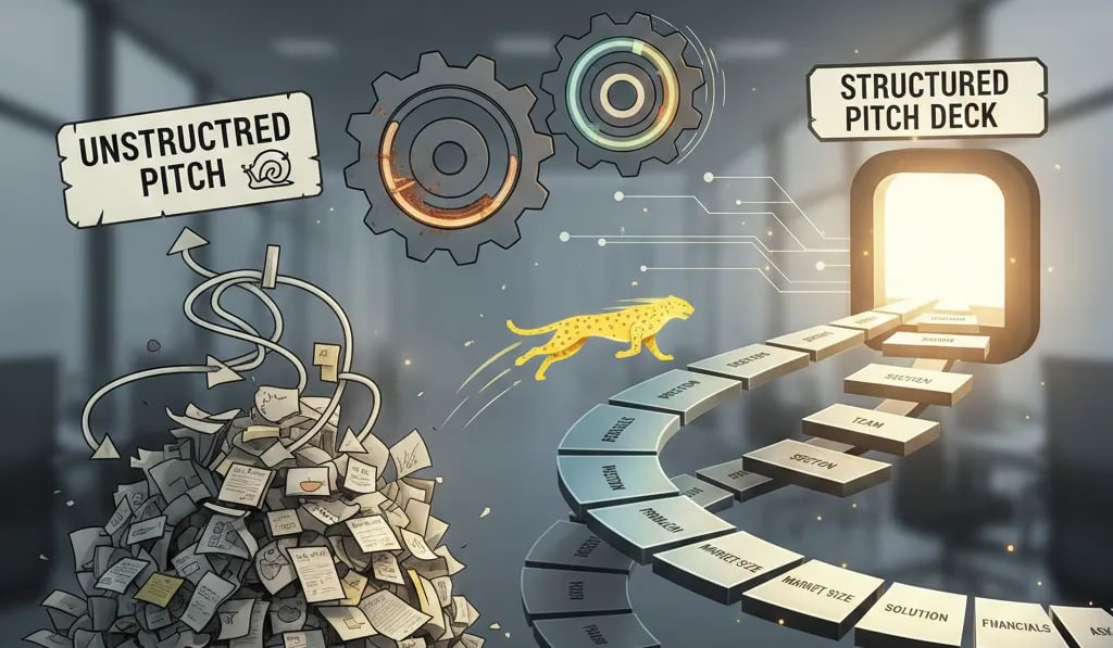 Why Structured Pitch Decks Move Faster Through the Deal Flow