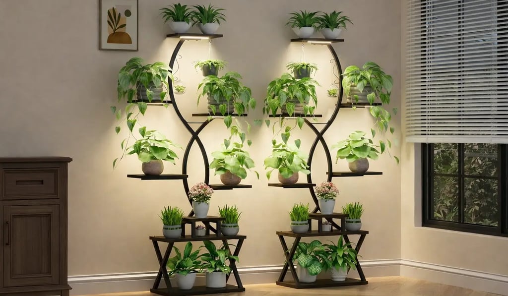 Estante para plantas