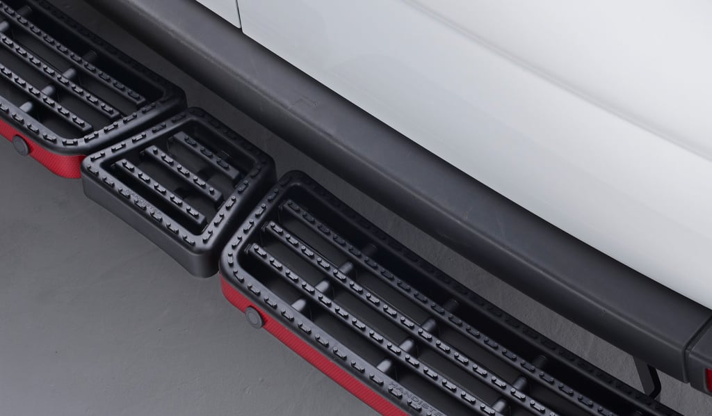 Mercedes sprinter galinis laiptas