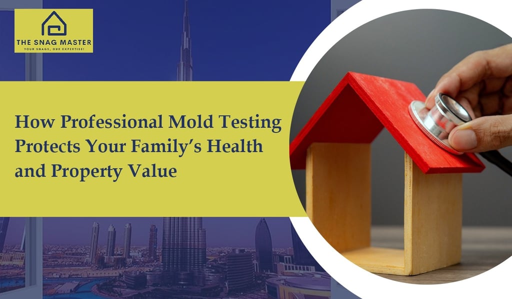 How Professional Mold Testing Protects Your Family’s Health and Property Value