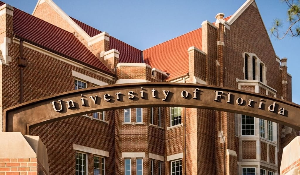 front signage of university of florida