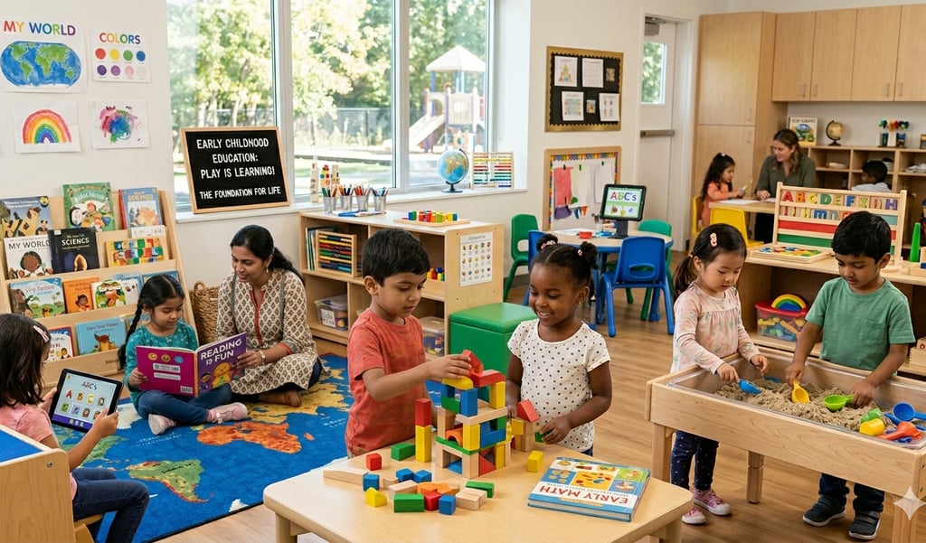 Know the myths and facts about Early Childhood Care and Education with LevelUp Online Education