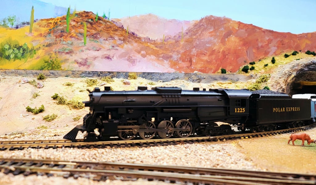 Polar Express Model Train at Gilbert Model Railroad Club