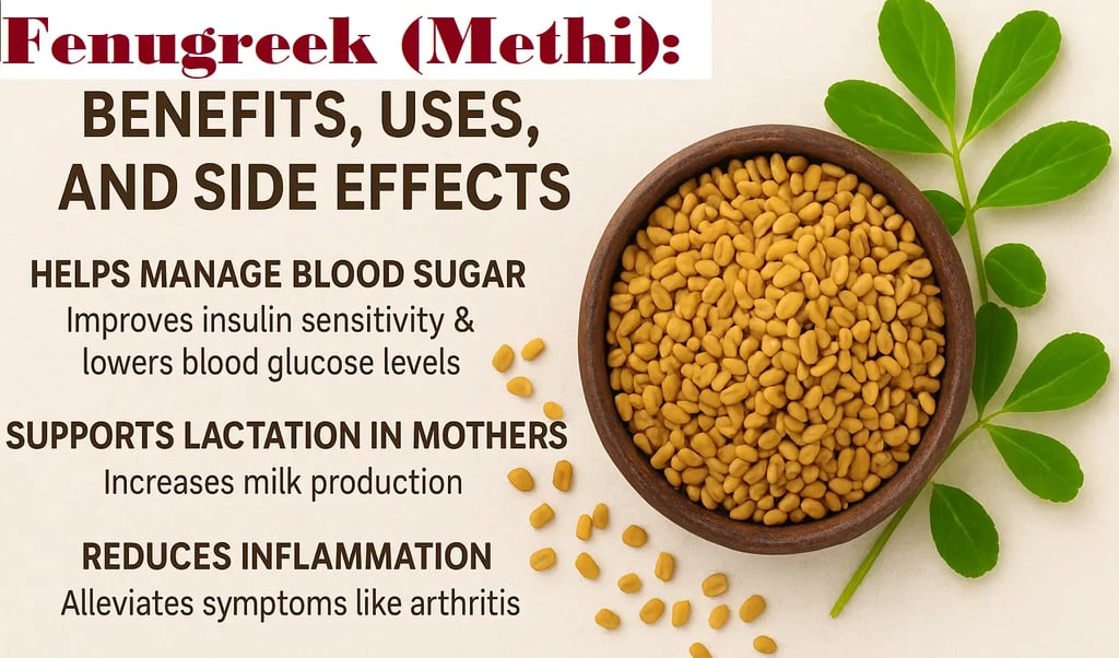 Fenugreek (Methi) – Benefits, Uses, and Side Effects