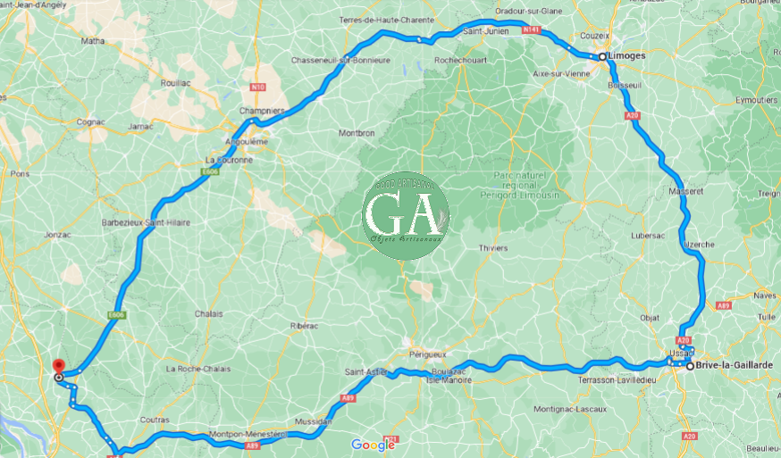 Ollas oyas Oyats Brive la Gaillarde, Périgueux, Angouleme, Coutras, Limoges, Mussidan