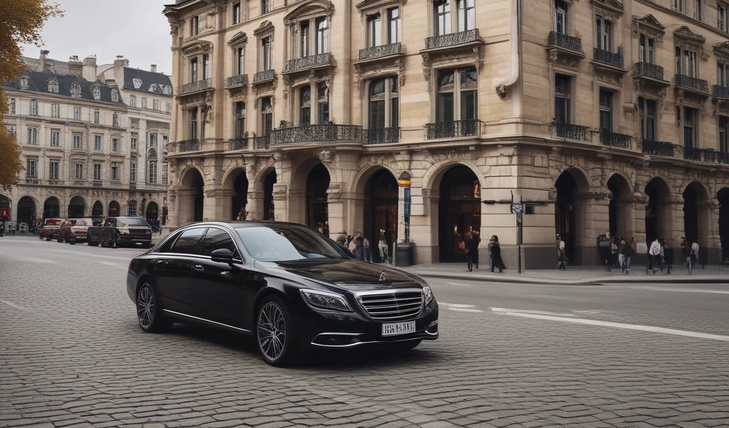A friendly consultant assisting a client with visa paperwork in a cozy office setting.