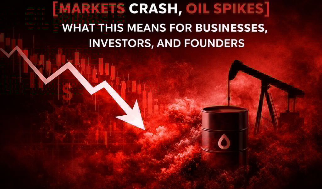 Iran Middle East Conlficts - Market Crash, Oil price rises