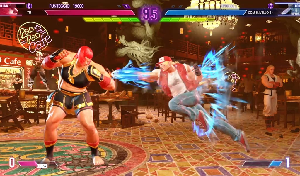 Marisa contro Terry Bogard Street Fighter 6