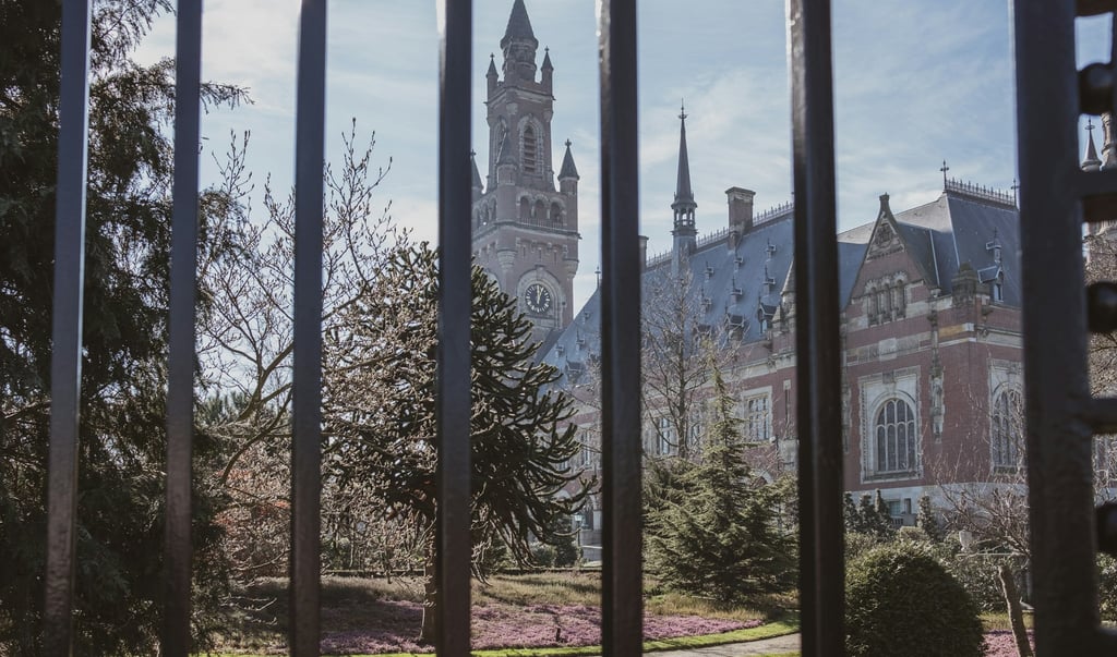 Headquarters of the ICJ, The Peace Palace in the Hague, Netherlands Pic by Den Harrson
