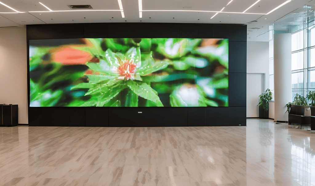 led screen for wall