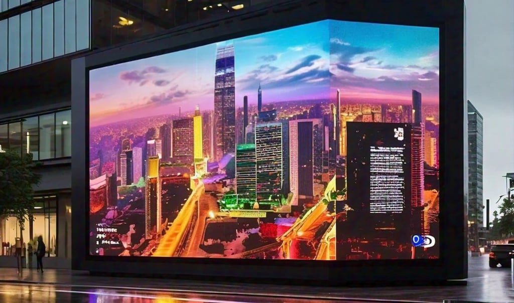 led video display board