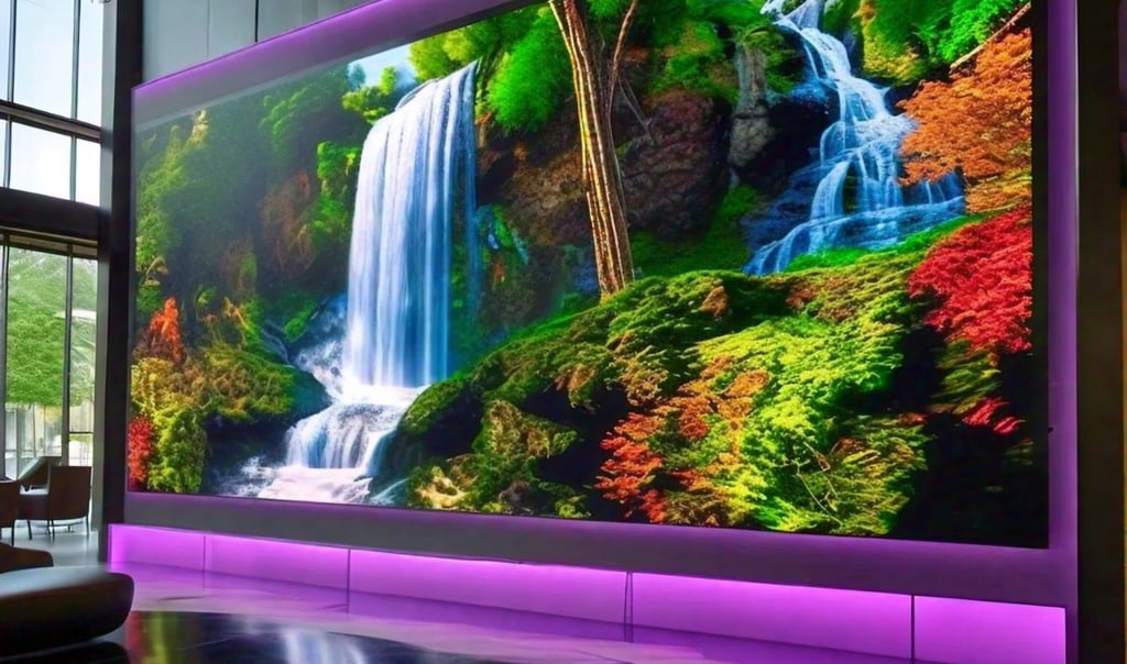 led wall display screen