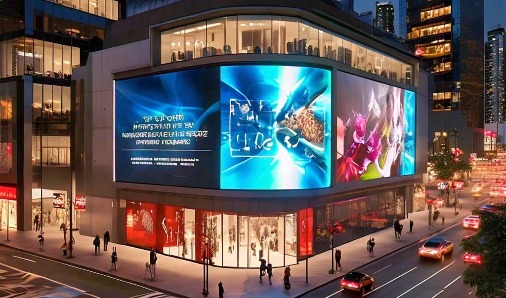 led video screen panels