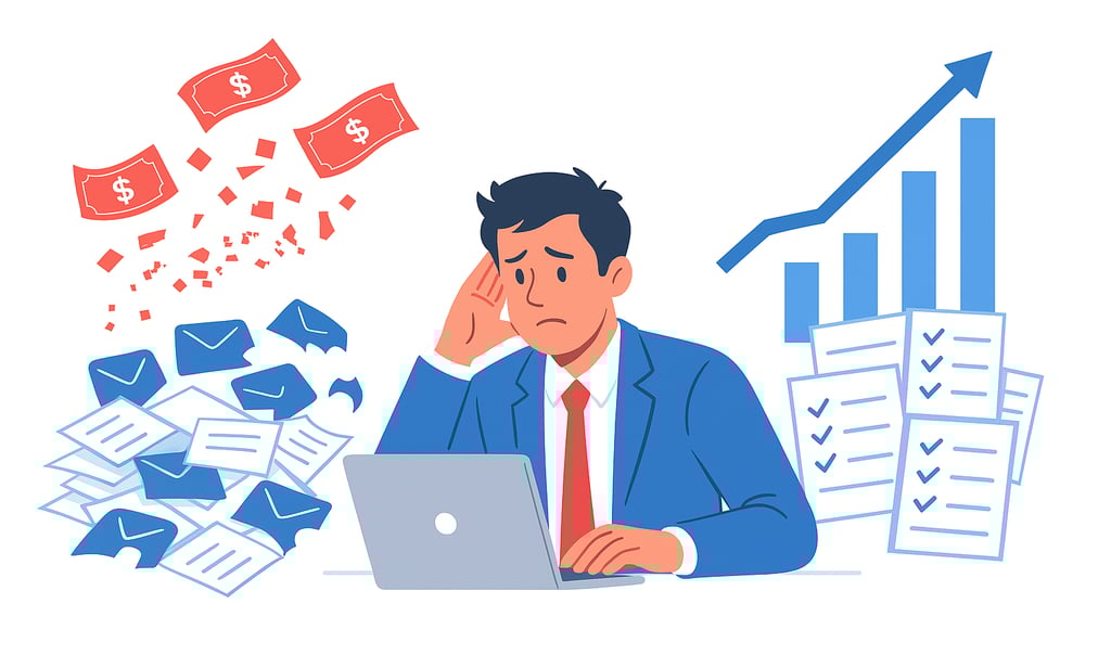 Low-quality B2B spreadsheet – CapLeads blog on bad data costs