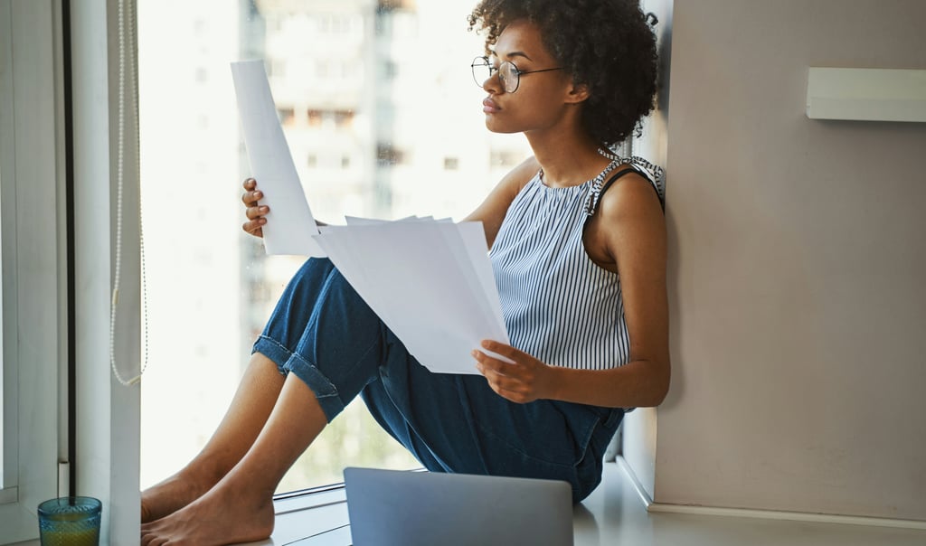 A happy student prioritising progress studying past cambridge math exam past papers