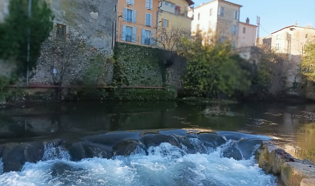 back over the river to the car.