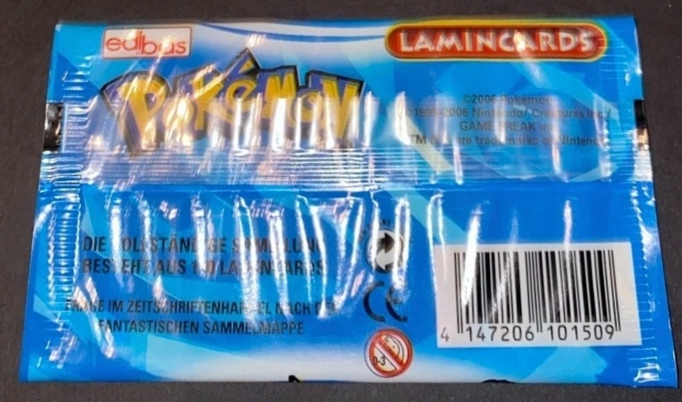booster lamincards spécial édition 2006 back