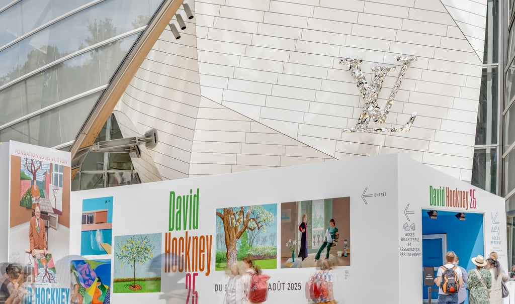 détail architecture Fondation LV by Hellias photographe