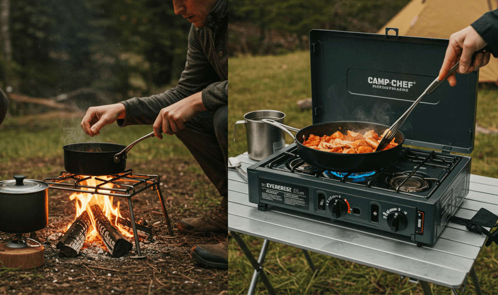 The importance of having the right gear for easy camp cooking