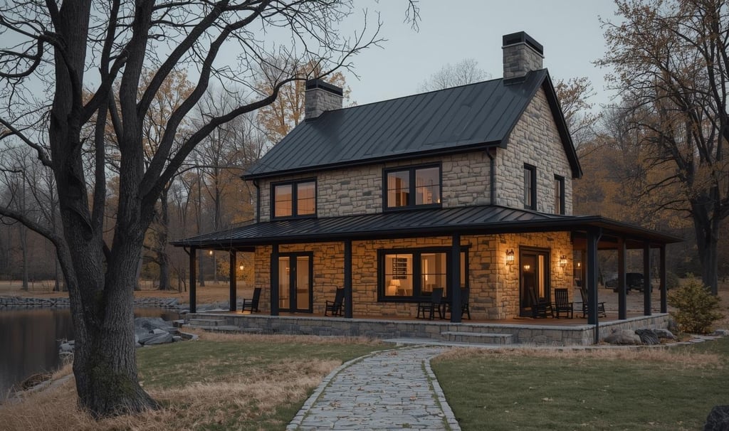 modern farmhouse inspired home