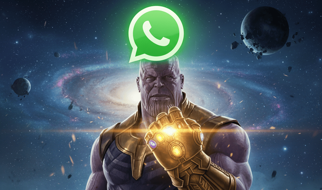 a man in a suit with a green light shining on his face