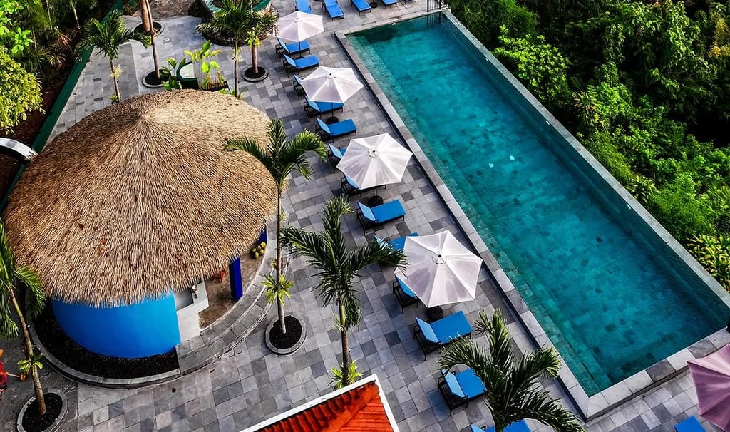 Bali pool tiles