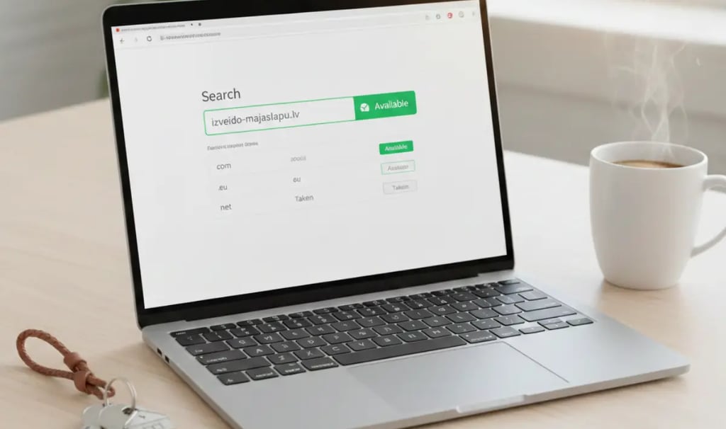 Kā pārbaudīt pieejamību un kur nopirkt domēnu
