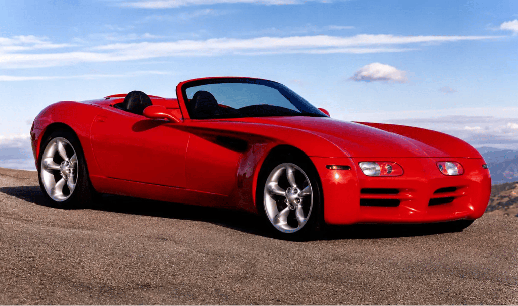 Conceito Dodge Copperhead vermelho criado para ser o sucessor espiritual do Viper