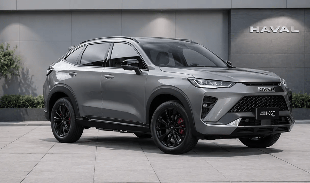 haval h6gt híbrido plug-in com autonomia de 1100 km e sistema café da gwm