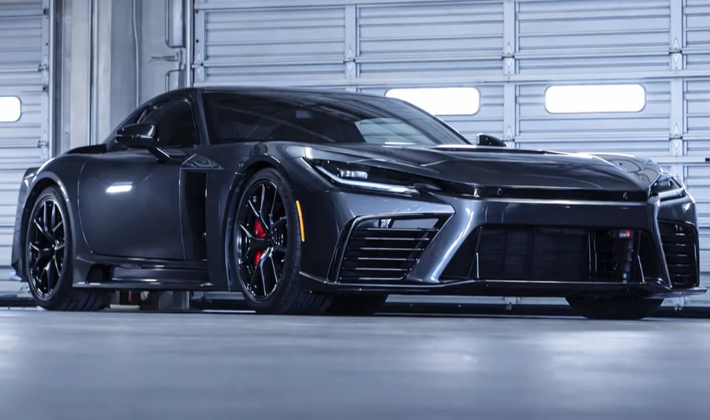 Toyota GR GT superesportivo de US$ 200 mil em imagem de capa com design agressivo e exclusivo