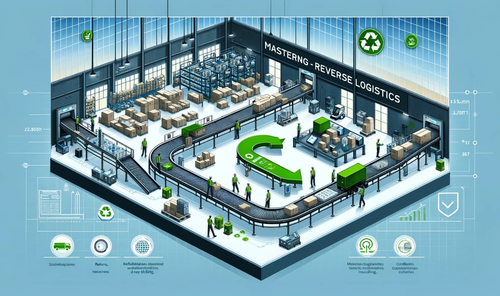 a warehouse with a large amount of boxes