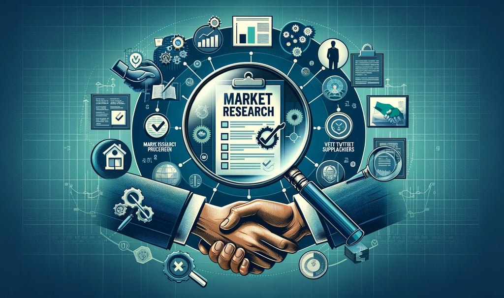 marketing symbols in a circle
