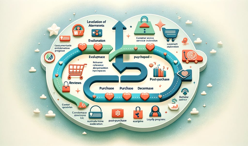 a customer journey visual