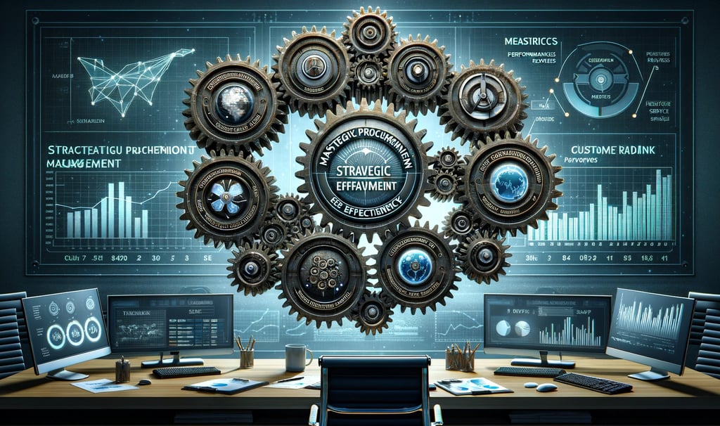 a desk with a clockwork of gears