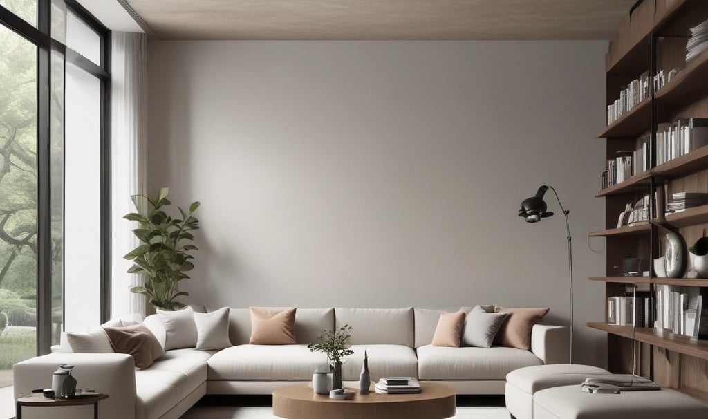 a lamp and books on a table