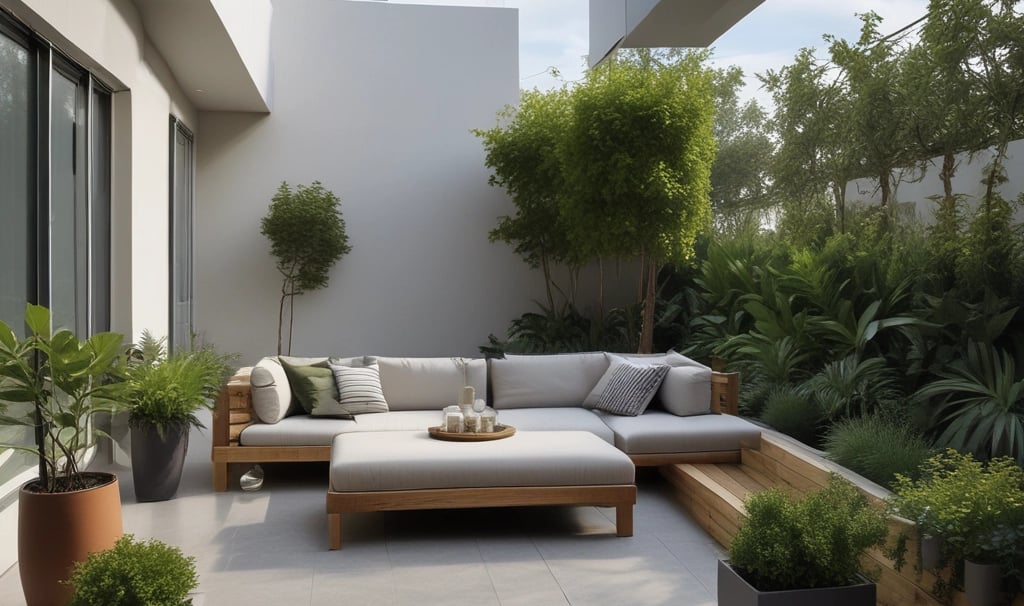 a couch with pillows and pillows