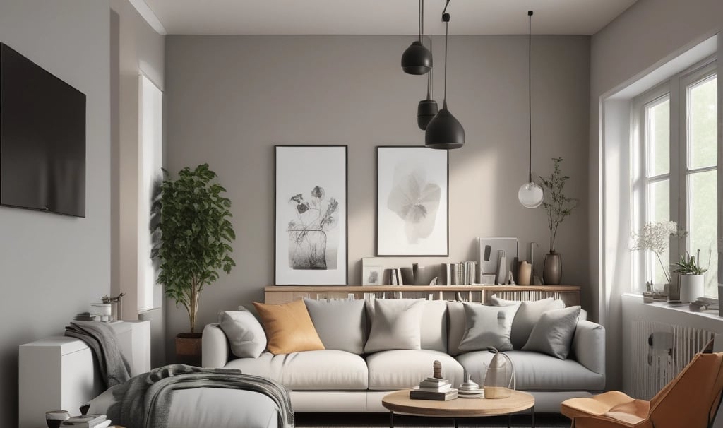 brown wooden framed yellow padded chair