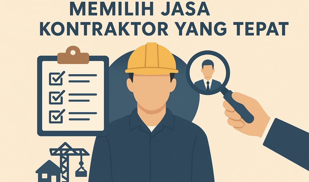 Cara memilih kontraktor rumah yang Tepat