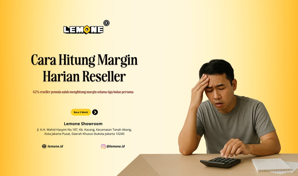 Cara Hitung Margin Harian Reseller