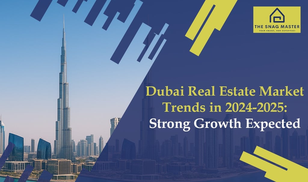 Dubai Real Estate Market Forecast 2024-2025 Trends, Growth & Investment Insights