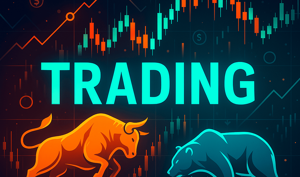 immagine di toro e orso che rappresentano i due sentiment della borsa e del trading