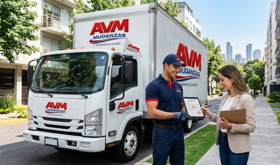 Operador de AVM Mudanzas ofreciendo un servicio confiable y formal en CDMX