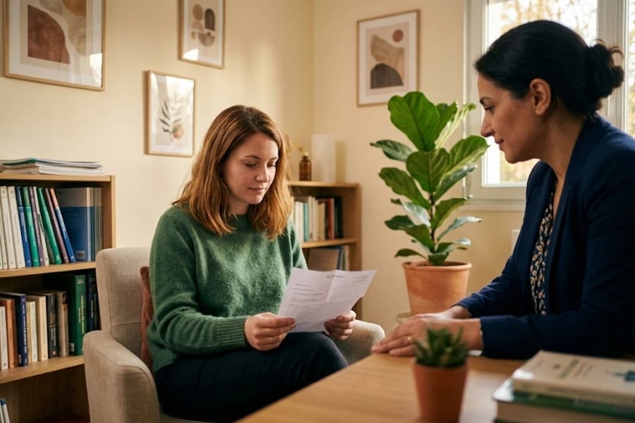 the moment of seeking answers about premature ovarian insufficiency