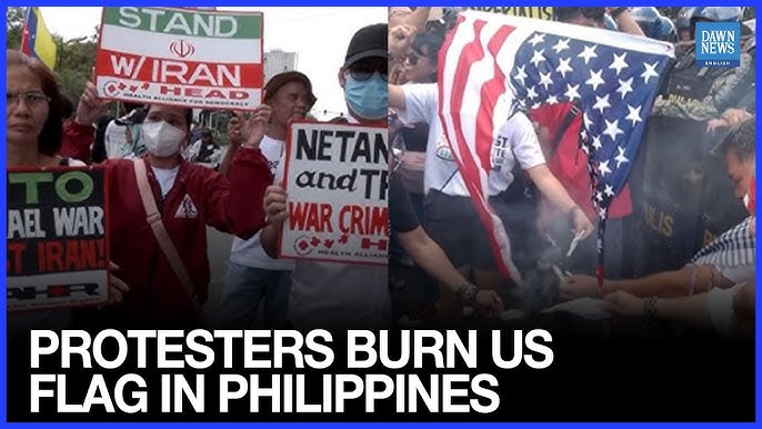 Anti-American protests in the Philippines