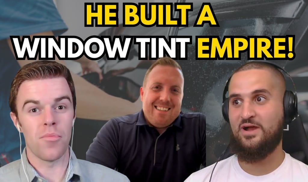 EP 24: He Built The Largest Window Tint Training Business…
